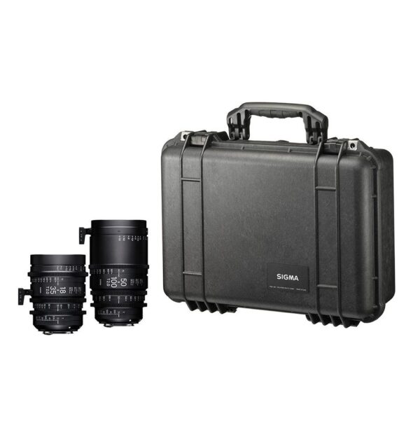 SIGMA Cine High Speed Zoom Kit - комплект из 2 объективов с кейсом PMC-001